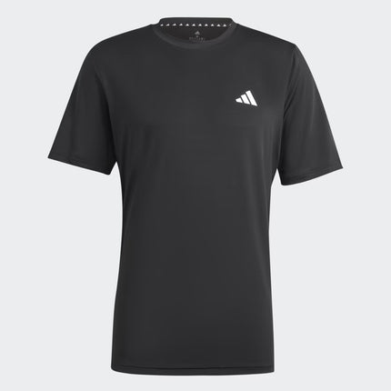 M TRAIN ESSENTIALS STRETCH TRAINING TEE - BLACK - IC7413