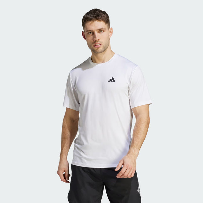 M TRAIN ESSENTIALS STRETCH TRAINING TEE - WHITE - IJ7020
