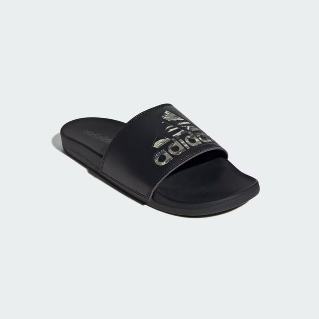 ADILETTE COMFORT SLIDES  - BLACK/CAMO - JP7083