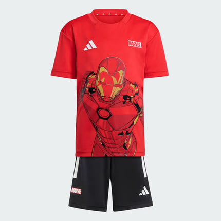 ADIDAS INFANT X MARVEL IRON MAN TEE SET KIDS - JF3656