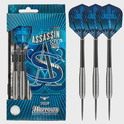 ASSASSIN 80% STEEL TIP DARTS