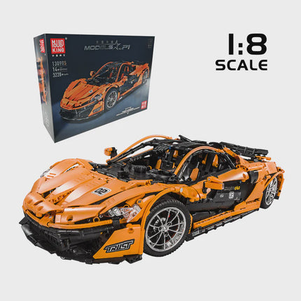 Mould King 13090S P1 Volcano Yellow Race Car