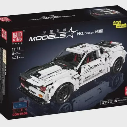 Mould King 13128 Technic Dodge Challenger SRT Dart Demon Hellcat