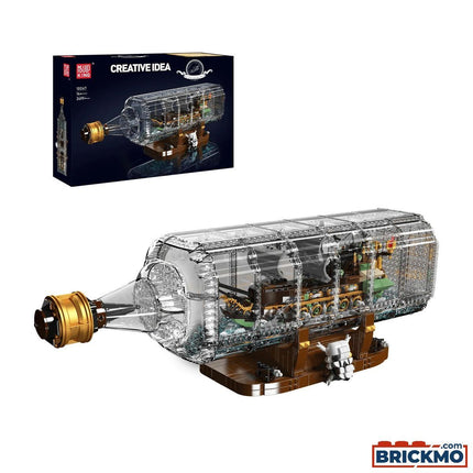 Mould King Flying Dutchman Ship-In-a-Bottle 10067
