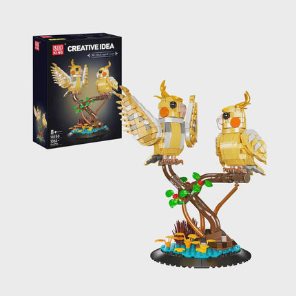 Mould King - Black Capped Lory | Set 10150