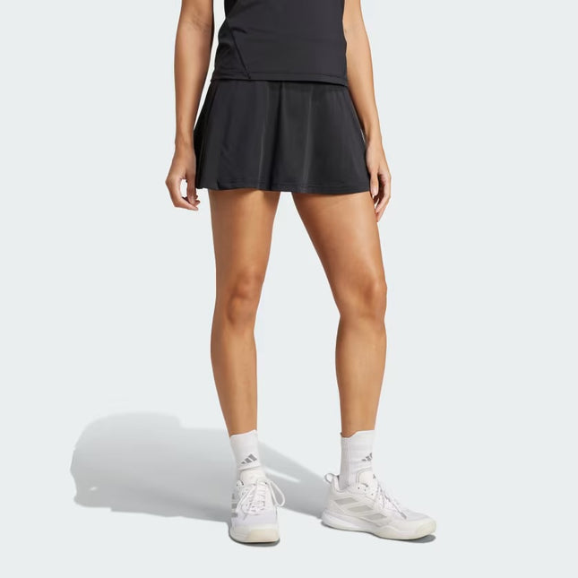W CLUB TENNIS CLIMACOOL SKIRT - BNLACK - JN1970