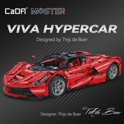 CaDA Master 1:8 Viva Hypercar C61505W
