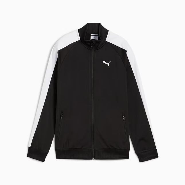 T7 Big Kids' Track Jacket  - BLACK/WHITE - 629875 01