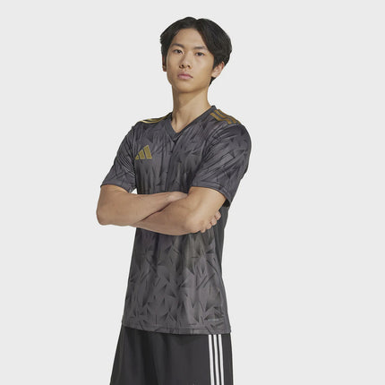 Adidas Team Icon 25 Jersey - Utility Black / Dark Football Gold - JN4424