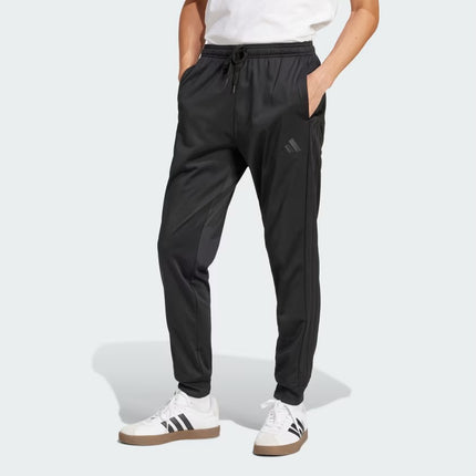 M 3-STRIPES TRICOT REGULAR TAPERED TRACK PANTS. - BLACK - JI8810