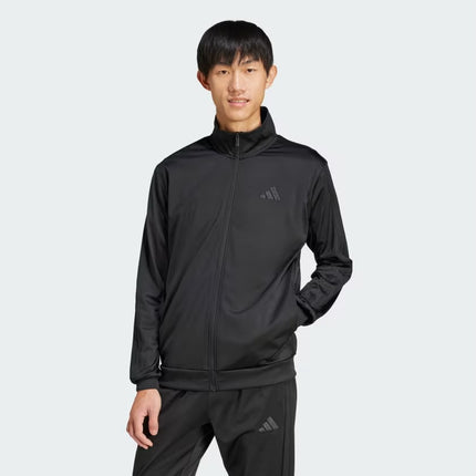 M 3-STRIPES TRICOT REGULAR TRACK JACKET - BLACK - JI8818