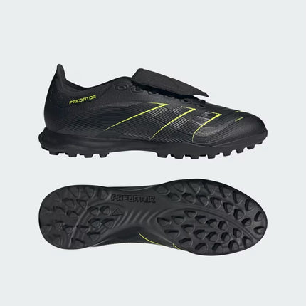 PREDATOR LEAGUE FOLD-OVER TONGUE TURF BOOTS - CBLACK/DGSOG - JQ1073