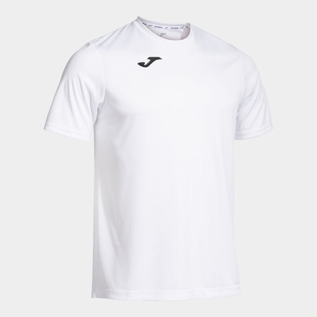 ADULT T-SHIRT COMBI WHITE S/S - 100052.200