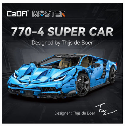CADA MASTER 1: 8 SUPERCAR 770-4 C61041W