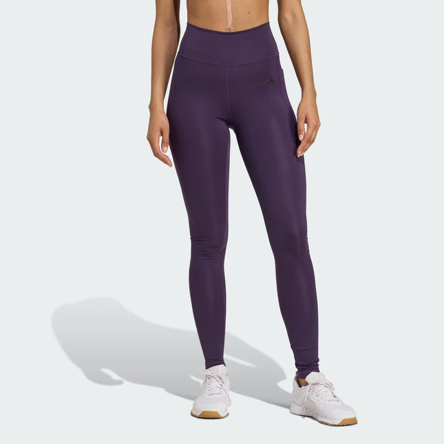 OPTIMÉ ESSENTIALS STASH POCKET FULL-LENGTH LEGGINGS - JW7648