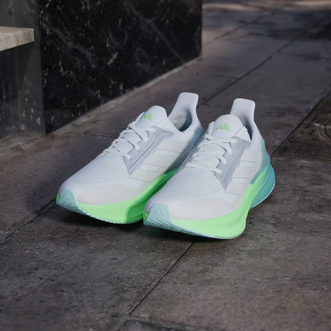 M ULTRABOOST 5X SHOES - WHITE/APPLE - JQ2919