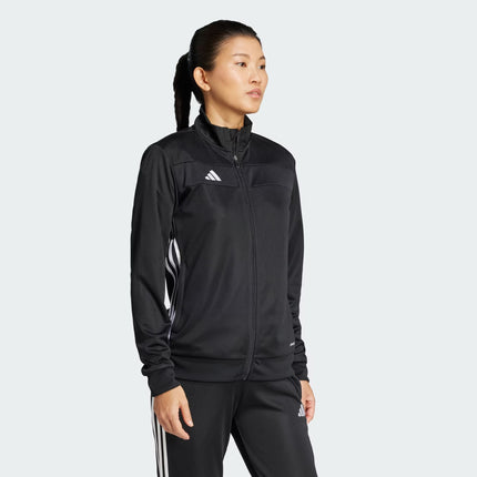 W TIRO 25 ESSENTIALS TRAINING JACKET - BLACK/WHITE - JP2527
