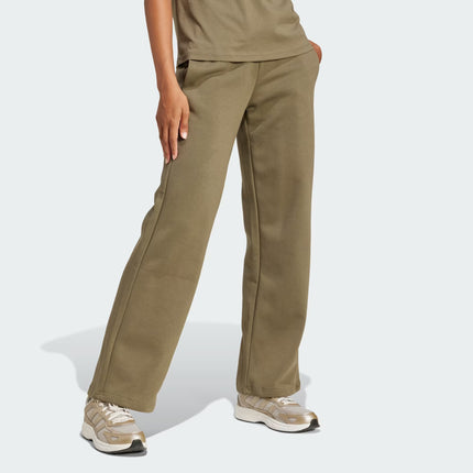 W ESSENTIALS SMALL LOGO FEEL COZY OPEN-HEM PANTS - JI6054