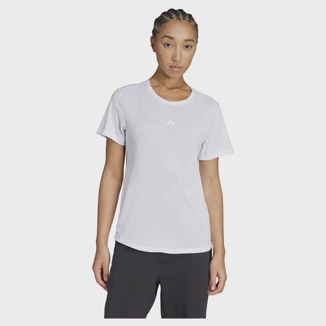 W YOGA ESSENTIALS TEE - WHITE - JM4480
