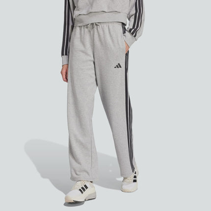 W Essentials 3-Stripes Open Hem French Terry Pants - JW7178