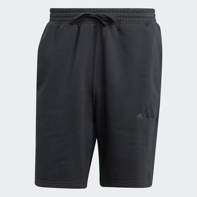 M ALL SZN FLEECE SHORTS - BLACK - IX1251