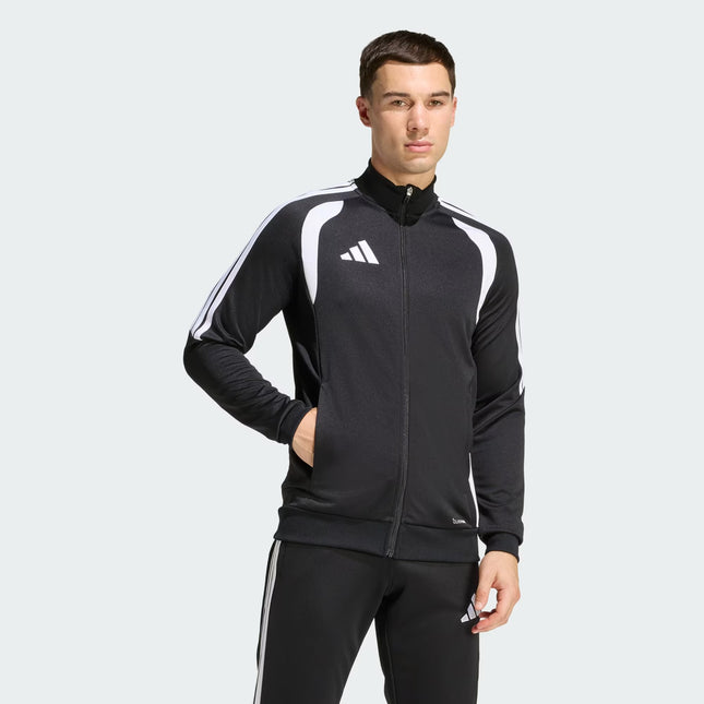 M TIRO 26 LEAGUE TRAINING TRACK TOP - BLACK/WHITE - JY7207