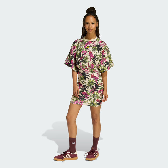 W ADIDAS X FARM RIO DRESS - KD2193