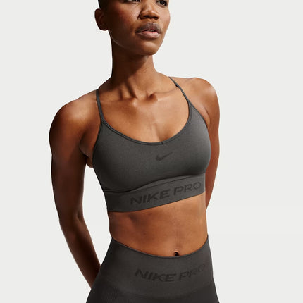 Nike Pro Seamless Women's Light-Support Padded Sports Bra - IB9843-070