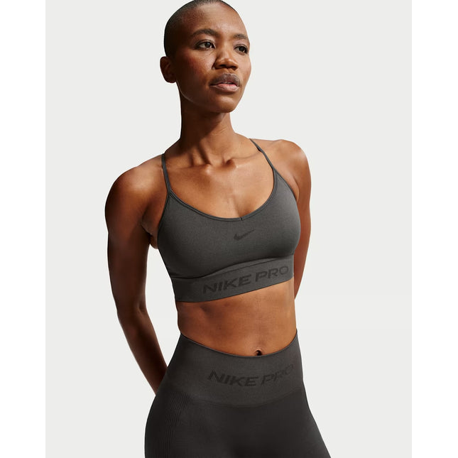 Nike Pro Seamless Women's Light-Support Padded Sports Bra - IB9843-070