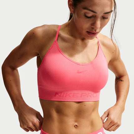 Nike Pro Seamless Women's Light-Support Padded Sports Bra - IB9843-897