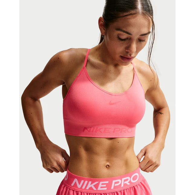 Nike Pro Seamless Women's Light-Support Padded Sports Bra - IB9843-897