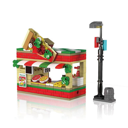 Mould King Mini-Stall Pizza Store Building Bricks 246pcs 24031