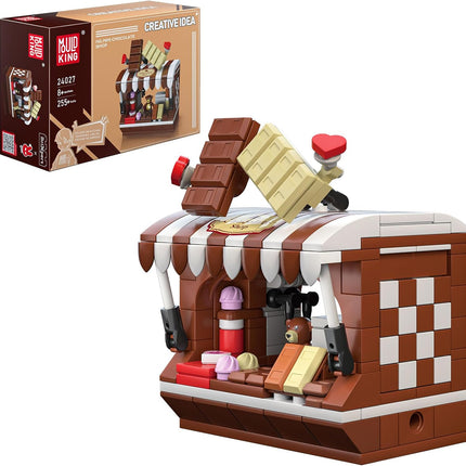Mould King Mini-Stall Chocolate Shop Building Bricks 255pcs 24027