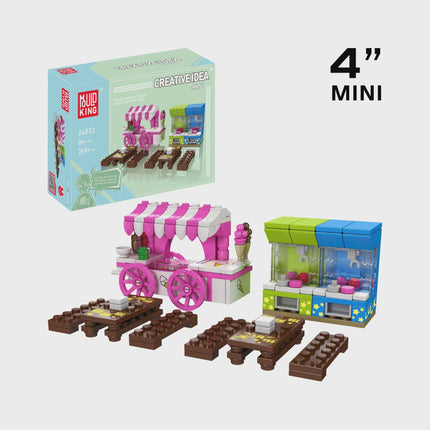Mould King Mini-Stall Ice Cream Building Bricks 269pcs 24033