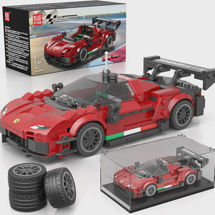 Mould King 27087 Super Sports Car Building Blocks Model And Showcase 416pcs
