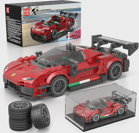 Mould King 27087 Super Sports Car Building Blocks Model And Showcase 416pcs