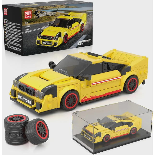 Mould King 27088 Super Sports Car Building Blocks Model And Showcase 466pcs