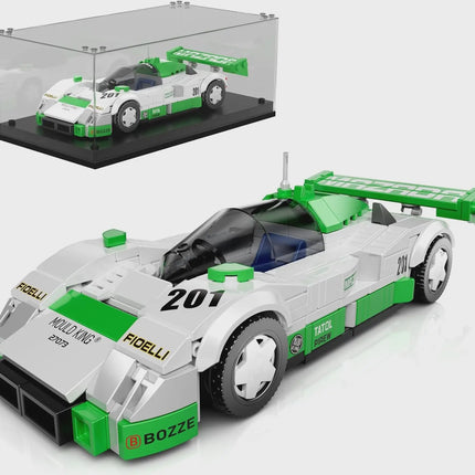 Mould King 27073 787 Sports Racing Car Building Bricks + Showcase 325pcs