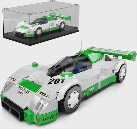 Mould King 27073 787 Sports Racing Car Building Bricks + Showcase 325pcs