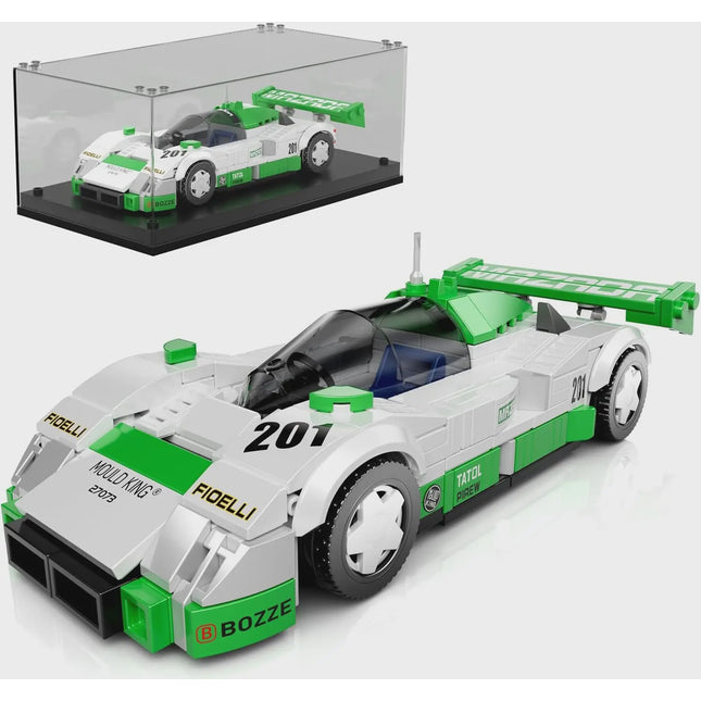 Mould King 27073 787 Sports Racing Car Building Bricks + Showcase 325pcs