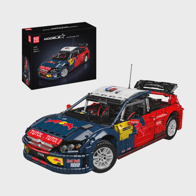 Mould King 13187 Ultimate French C4 Rally Car Model Building Set | 4,606 Pcs