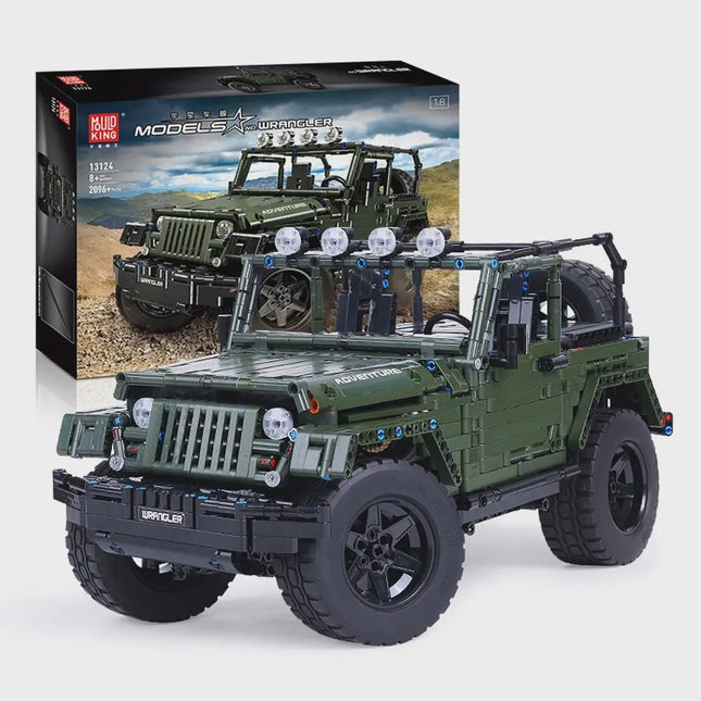 Mould King 4×4 Car Building Brick Model 2096/pcs Static 13124