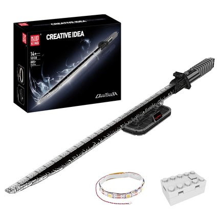 Mould King 10138 Balck Saber Life-Sized Replica Building Toy Set | 885 PCS