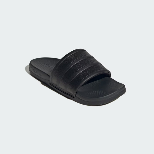 W ADILETTE COMFORT 2.0 SLIDES - BLACK - HQ2495
