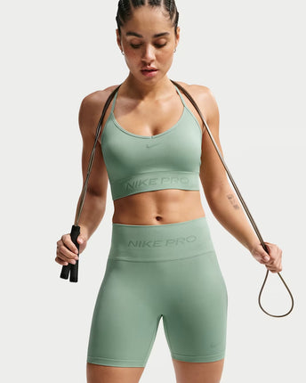 Nike Pro Seamless Women's Light-Support Padded Sports Bra  - IB9843-006