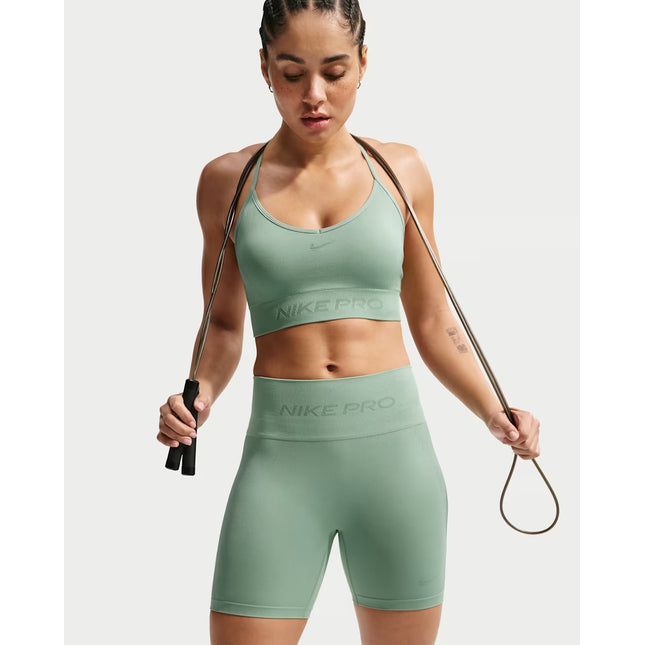 Nike Pro Seamless Women's Light-Support Padded Sports Bra  - IB9843-006