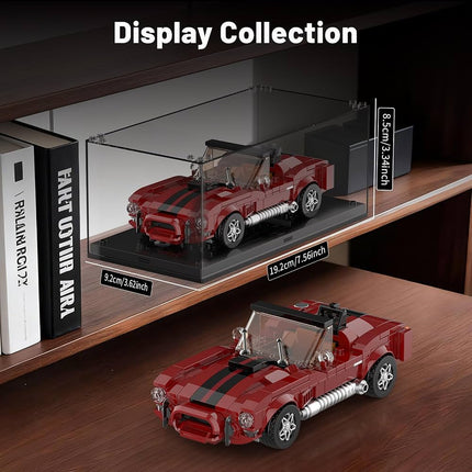 Mould King 27111 Shelby Cobra 427 Roadster Building Set | 395 Pcs