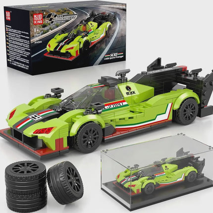 Mould King 27097 Super Sports Car Building Blocks Model And Showcase 399pcs