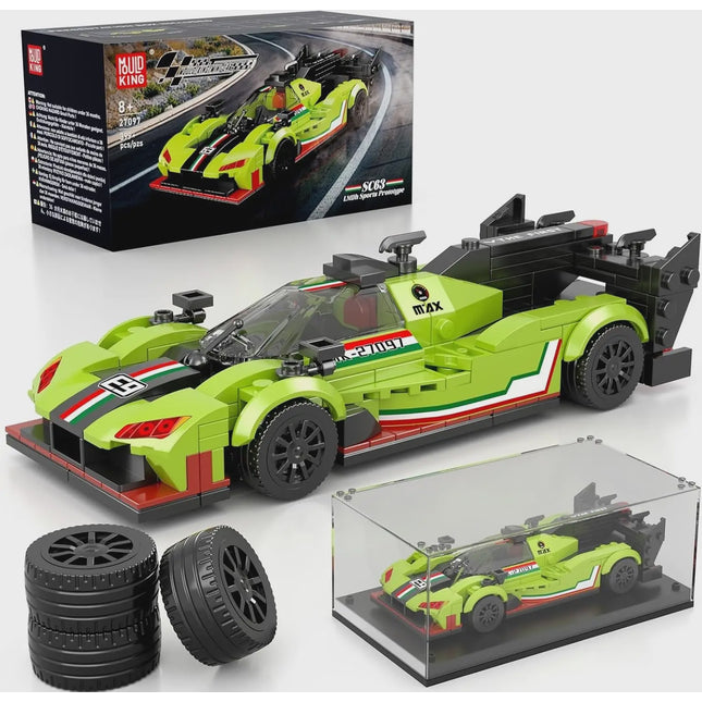 Mould King 27097 Super Sports Car Building Blocks Model And Showcase 399pcs