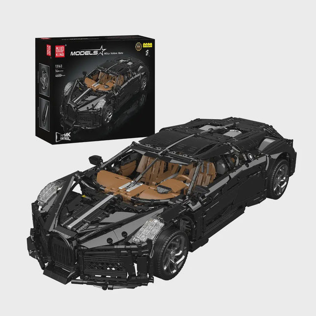 Mould King 13163 Voiture Noire Remote Controlled Hyper Car Building Set | 4,800 PCS